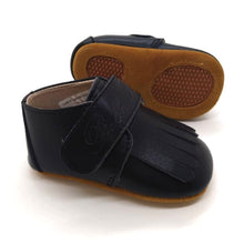 Load image into Gallery viewer, Leather Loafer in Black (Toddler/Little Kid)