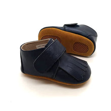 Load image into Gallery viewer, Leather Loafer in Navy (Toddler/Little Kid)